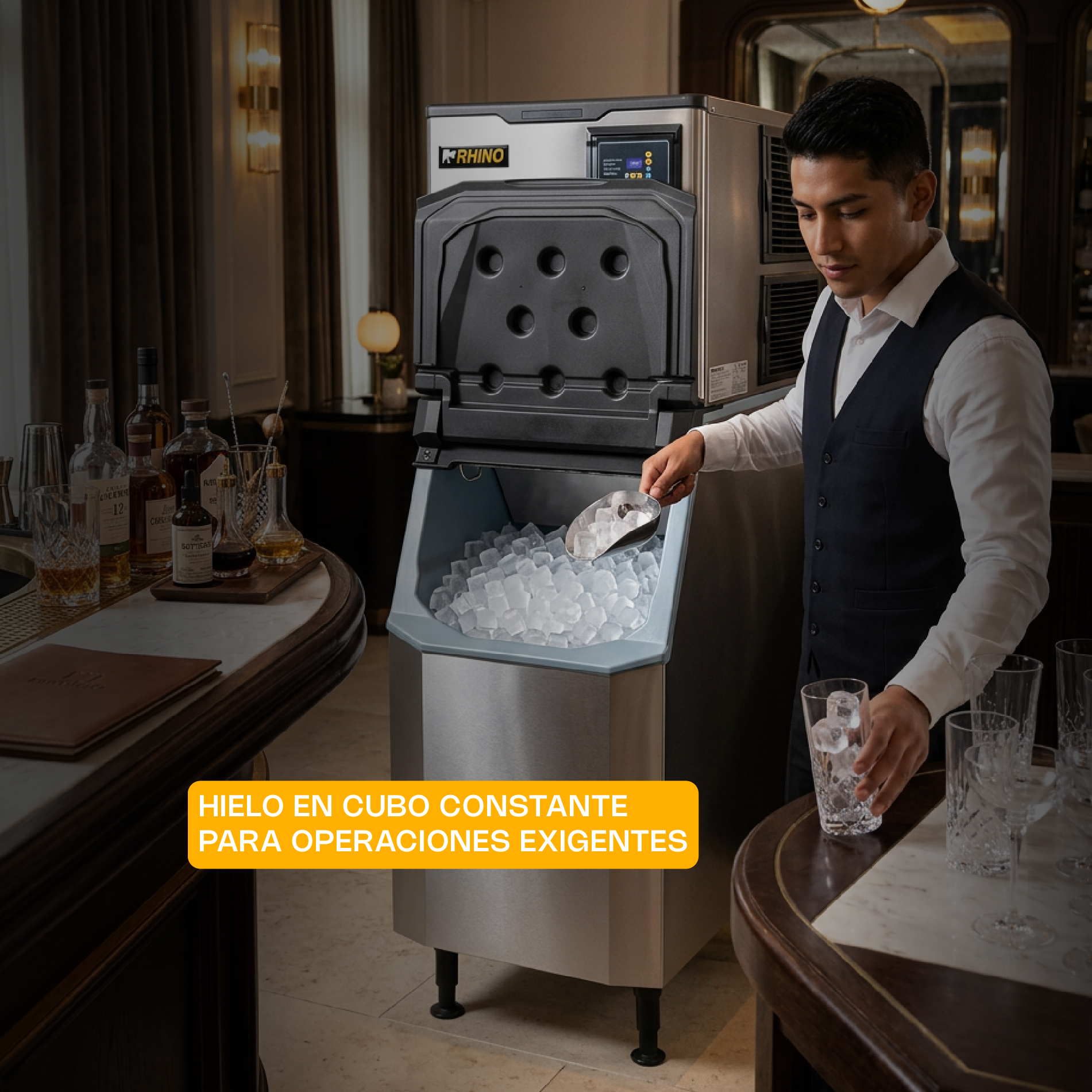 fábrica de hielo en cubo 160 kg fábrica de hielo en cubo 160 kg