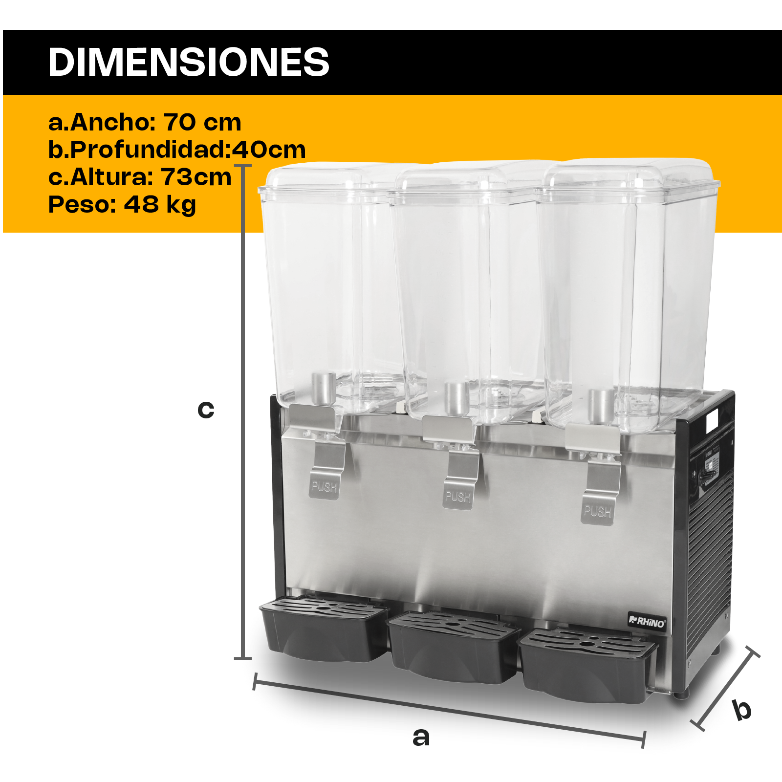 dispensador de bebidas frías 3 tanques dispensador de bebidas frías 3 tanques